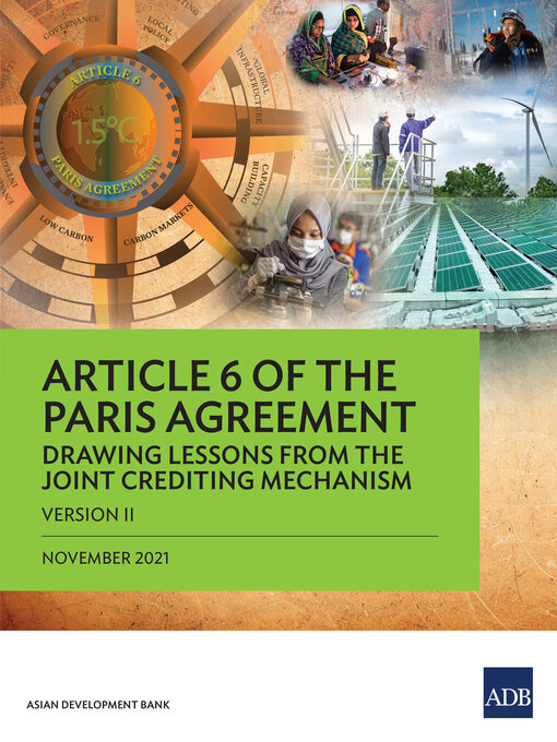 Title details for Article 6 of the Paris Agreement by Asian Development Bank - Available